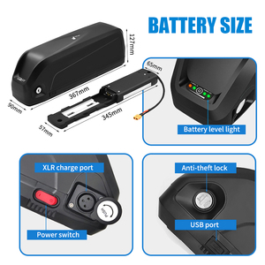 Batterie de vélo électrique NLK Hailong G80 à bas prix, 48V 20Ah/25Ah 1000W, batterie lithium pour vélo électrique - Product Image 2