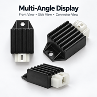 High Quality 12V Motorcycle Voltage Regulator Rectifier 4 Pin Single Phase Half Wave for GY6 CD70 125 Scooter Parts