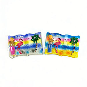 Imán de Nevera 3D con Tema de Playa Zatoka, Personalizable, de Resina, Recuerdo de Viaje, Decoración del Hogar, Gran Venta - Product Image 1