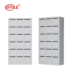 CHNSMILE 4C Buzones horizontales Empotrados Multi inquilino Buzón de apartamento de acero personalizado - Product Image 1
