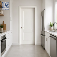 Porte d'appartement moderne en WPC, vente en gros d'usine, grande taille personnalisée, design sculptural nouvelle tendance pour projets