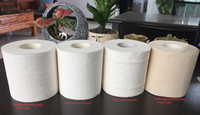 Fabricant de rouleaux de papier toilette doux personnalisés, écologiques, jetables, en pâte de bois vierge gaufrée