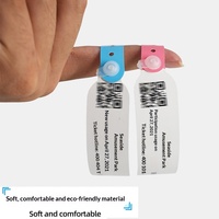 Bracelets jetables personnalisés à sensibilité thermique imprimés par transfert thermique pour l'accompagnement des patients en hospitalisation