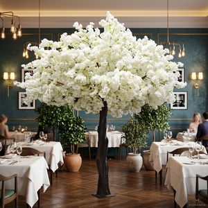 Nouveau Best-Seller Segro Arbre de Sakura <span class=keywords><strong>Japonais</strong></span> Personnalisé Fleur de <span class=keywords><strong>Cerisier</strong></span> Rose Artificielle Écologique en Soie et Plastique pour Mariage et Décoration Intérieure - Product Image 1