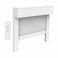 Store banne électrique en métal pour intérieur et extérieur avec ombrage intimité et design moderne