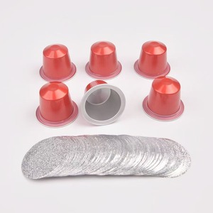 2025 Usine Marques Privées Vide Capsule De Café <span class=keywords><strong>Capsules</strong></span> Jetables Café Feuille D'aluminium <span class=keywords><strong>Capsules</strong></span> De Café Avec Couvercle - Product Image 6
