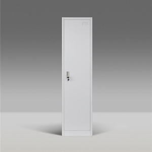 Armario de Acero de Una Puerta para el Hogar <span class=keywords><strong>con</strong></span> Múltiples Niveles, Armario de Almacenamiento Simple <span class=keywords><strong>con</strong></span> Cerradura, Fácil de Usar en el Gimnasio o <span class=keywords><strong>Baño</strong></span> - Product Image 2