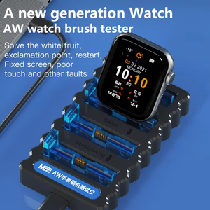 Testeur de machine à brosser MaAnt 8 en 1 pour <span class=keywords><strong>Apple</strong></span> <span class=keywords><strong>Watch</strong></span> S0 S1 S2 S3 SE S4 <span class=keywords><strong>S5</strong></span> S6 38mm 42mm 40mmm 44mm Adaptateur IBUS Outil de restauration - Product Image 3