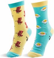 Nouveauté drôle unisexe de haute qualité en coton chaussettes d'équipage OEM tricoté oeuf robe décontracté animaux chaussettes avec logo bas pour la saison de printemps