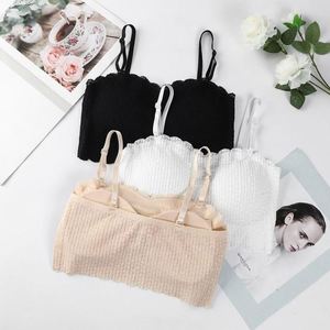 Reggiseno sottile da donna senza ferretto per contenere un paio di eleganti reggiseni senza spalline che prevengono la caduta del seno - Product Image 3