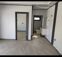 Maison préfabriquée personnalisée à 2 étages en conteneur, maison modulaire pliable, dortoir pour ouvriers de chantier, bureau, cabane