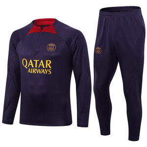 Combinaisons d'entraînement de football - Paris, Charnieux, AC Milan, Dortmund, Marseille, Ajax, Combinaisons de football à manches longues - Product Image 6