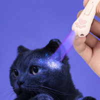 Alta quantità 5 in 1 puntatore Laser Teaser gatto giocattolo Usb ricaricabile Multi-modello interattivo gatto Laser giocattolo