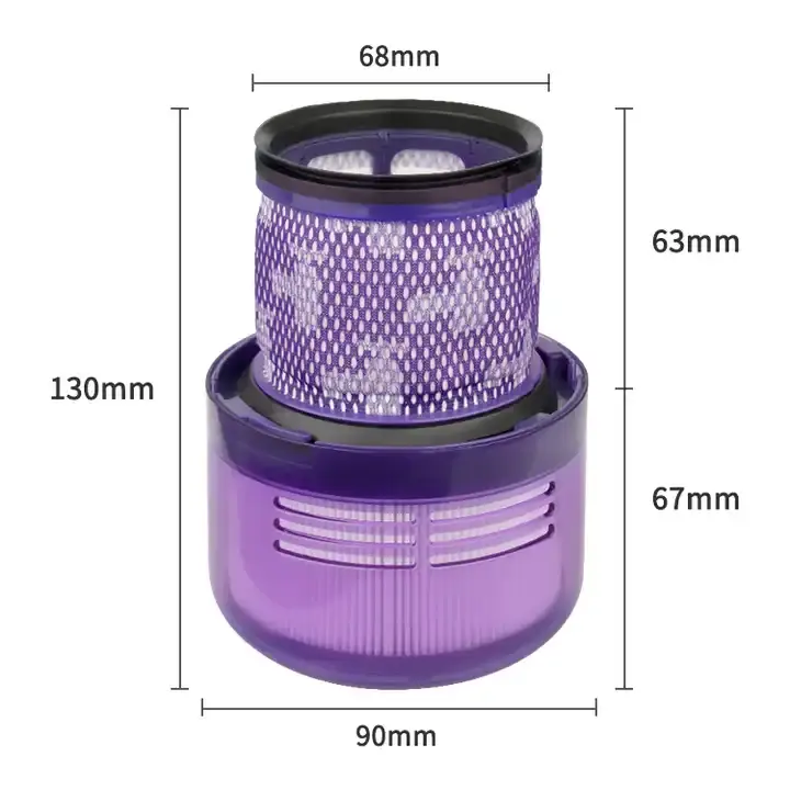 Wasbare Post Motor Hepa Filter Vacuümfilters Vervanging Onderdelen Compatibel Met Dysons V15 V11 Detecteren Stofzuiger Filter