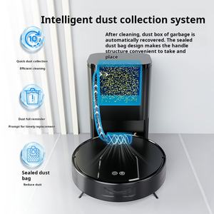 Robot Aspiradora Inteligente con Giroscopio Max 3500Pa, Limpieza Automática, Autovaciado, Control por Aplicación, para Hoteles - Product Image 6