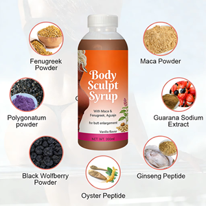 Liquide oral pour l'amélioration des seins et des hanches, formule naturelle de collagène, mise en forme du <span class=keywords><strong>corps</strong></span>, courbes rehaussées, OEM ODM, étiquette privée - Product Image 1