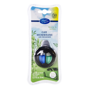 Désodorisant de voiture personnalisé de longue durée Tropical & berry deux parfums mini-membrane pour évent de voiture - Product Image 2