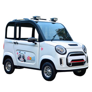 Enclosed Small Style 4 Wheel Two Doors Electric Mini Sedan RWD <b>Single</b> Drive <b>Light</b> Interior Metal China's Cheap Car for Adults - Product Image 5