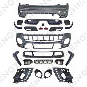 Accessoires de voiture avec pare-chocs avant et arrière et <span class=keywords><strong>calandre</strong></span> pour BMW MINI 2016 année F56 COOPER S 3 portes Mise à niveau au style <span class=keywords><strong>JCW</strong></span> - Product Image 6