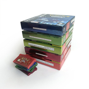 Cartouche de Jeu Vidéo Holographique Métallique Pokémon Émeraude, Vert Feuille, Rouge Feu, Rubis et Saphir pour Garçons, Boîte Advance pour <span class=keywords><strong>GBA</strong></span> - Product Image 1