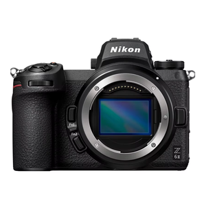 Appareil photo numérique hybride Nikon Z6II avec adaptateur de monture FTZ II, résolution vidéo HD 4K/8K, type d'objectif, boîtier seul Nikon Z6II - Product Image 1