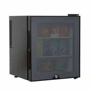 NE-202SA Nevera Portátil de Acero Inoxidable con Una Puerta de Vidrio, Fácil de Limpiar, Bajo Ruido, Enfriada por Aire, Sin Escarcha, Semiconductor, Pequeña, para Hotel o Auto, 30L - Product Image 4