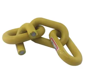 Professional manufacturer G80 Colored Plastic Coated Steel Chain Model steel chain