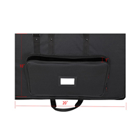 Étui de transport pour moniteur de voyage OEM d'usine sac fourre-tout pour transporter les écrans LCD moniteurs et téléviseurs entre 19 "- 32" sac fourre-tout