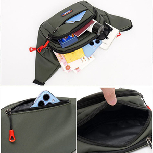 Marsupio Qetesh Personalizzato alla Moda, Grande Capacità, Portatile, da Viaggio e Sport, Resistente, Multi-Tasca con Cinturino Regolabile - Product Image 5