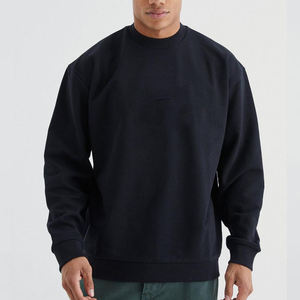 2025 LOGO OEM & ODM Europe et la rue des États-Unis Sweat-shirt ras du cou de haute qualité sans sexe Sweat à capuche personnalisé pour hommes - Product Image 3