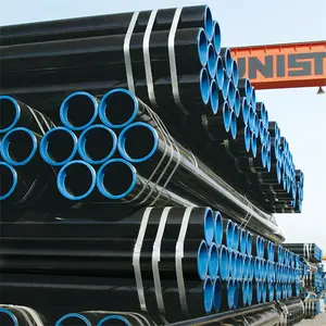 ASTM A53 A106 Grau B Tubos De Aço Carbono 8 Polegadas 10 Polegadas Seamless Steel Line Pipe Preço