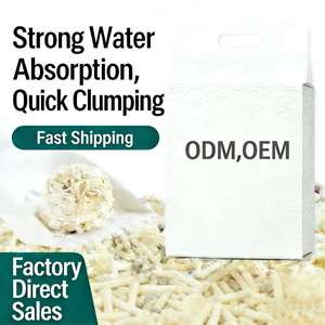 Litière pour <span class=keywords><strong>chat</strong></span> Surepawzy à agglomération rapide, sans poussière, avec des boules sphériques de tofu et de manioc, charbon actif pour chats - Product Image 1