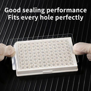Película de sellado UV para microplacas PCR de 96 pocillos, transparente, de plástico, personalizable, OEM, para consumibles de laboratorio - Product Image 3