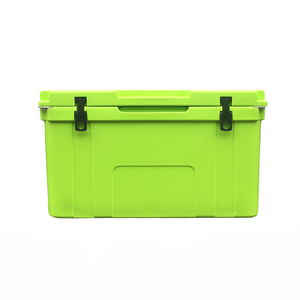 กล่องเก็บความเย็นแบบพกพา 55QT รุ่นโมเดิร์น PE Thermal Rotomolded ป้องกันการรั่วซึม พร้อมโลโก้สั่งทำพิเศษ ใส่ขวดไวน์ได้ในแนวตั้ง ดีไซน์ทรงลึก พร้อมช่องใส่แก้ว - Product Image 4