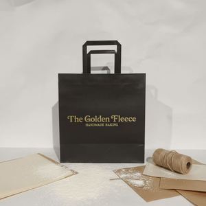Bolsas de Compra de Papel Kraft Personalizadas Directas de Fábrica con Logotipo, Bolsas de Regalo de Lujo Ecológicas - Product Image 2