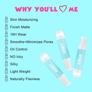 Crème hydratante pour le visage en gros 30 ml, créez votre propre marque, base de maquillage, label privé, sans huile, base liquide pour le visage - Product Image 4