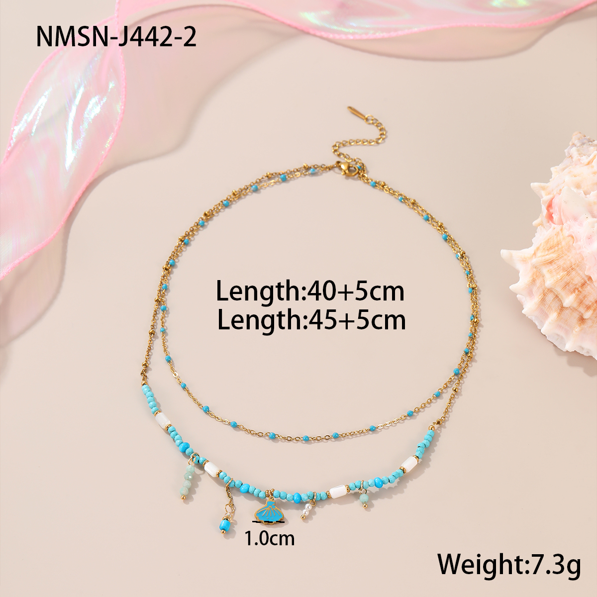 Gold Necklace NMSN-J442-2