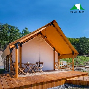 Proyecto Turístico al Aire Libre Lujo Impermeable Cabaña Safari Tienda <span class=keywords><strong>Camping</strong></span> Con Baño - Product Image 2