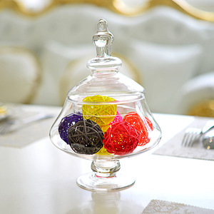 2021 vendita calda <span class=keywords><strong>vetro</strong></span> estremamente alto per decorazioni per la tavola <span class=keywords><strong>di</strong></span> nozze vaso <span class=keywords><strong>di</strong></span> <span class=keywords><strong>zucchero</strong></span> vaso <span class=keywords><strong>di</strong></span> caramelle <span class=keywords><strong>di</strong></span> <span class=keywords><strong>vetro</strong></span> con coperchio - Product Image 5