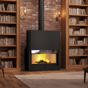 Leños <span class=keywords><strong>de</strong></span> Leña Auténticos y Económicos para <span class=keywords><strong>Chimenea</strong></span>, Estilo Vintage, Calefacción Comercial y Residencial, Calefacción Interior a Leña - Product Image 1