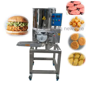 Tự động Burger patty hình thành máy gà Nugget dây chuyền sản xuất Apple Pie Máy làm Burger máy