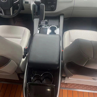 Applicable à la boîte d'accoudoir HIACE boîte de rangement centrale avec écran tactile de charge sans fil modification de la boîte d'accoudoir