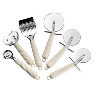 Ensemble de coupe-pizza en acier inoxydable avec trancheuse à nouilles et diviseur de pâte, outil de cuisson pour la cuisine, compatible lave-vaisselle, pour usage domestique - Product Image 5