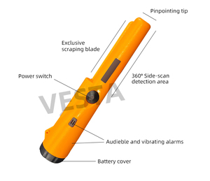 Detector <span class=keywords><strong>de</strong></span> Metales Portátil GP-Pointer Mini, <span class=keywords><strong>Pinpointer</strong></span> <span class=keywords><strong>de</strong></span> Plástico para Prospección <span class=keywords><strong>de</strong></span> Oro - Product Image 4