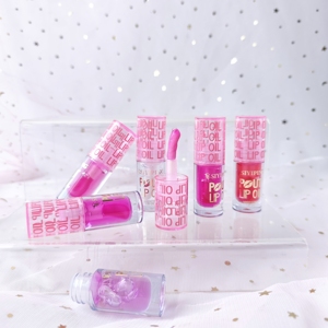 Olio Labbra Rosa Raro Siyiping, Tubetti Idratanti con Specchio, Lucidalabbra Trasparente Effetto Caramella, Kit Cosmetico per la Cura della Pelle - Product Image 3