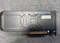 GPU Desktop Gaming RX 7800XT 16GB Bekas Kondisi Bagus, Antarmuka PCI Express, DVI, Kartu Grafis RX 7800XT dengan Kipas