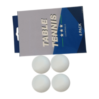 Pelotas de Ping Pong con Logotipo Personalizado, Equipo de Tenis de Mesa, Juego Entretenido, Pelotas de Tenis de Mesa Baratas, Venta al por Mayor de Fábrica China