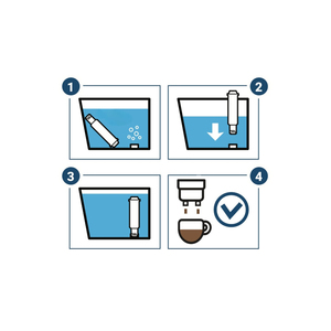 Filtre à eau de remplacement pour machine à café, 6 pièces, cartouche filtrante de haute qualité, technologie anti-calcaire pour expresso - Product Image 3