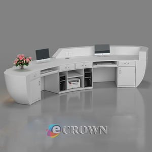 Customize Reception <strong>Teleshop</strong> Design Cashier Desk <strong>Shop</strong> Design Display Cashier Desk Design Retail OEM - Product Image 2