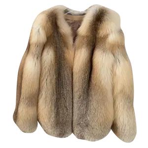 Gran chal cuello prendas de vestir chaqueta de piel Natural peluda lujo mujer invierno Real abrigo de piel de zorro rojo